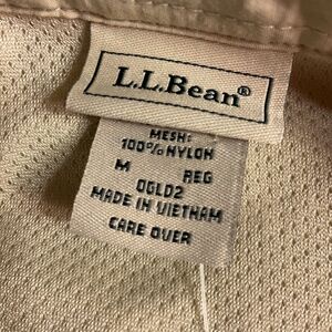 Misses LL Bean Med fishing Shirt
